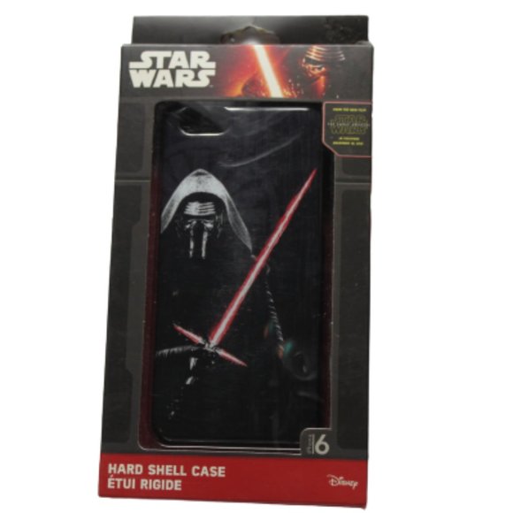 Star Wars iPhone 6 Hard Shell Case Brand New Disney Kylo Ren Force Awakens - Picture 1 of 2